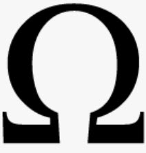 Greek letter Omega